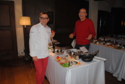 Con lo chef Bruno Barbieri